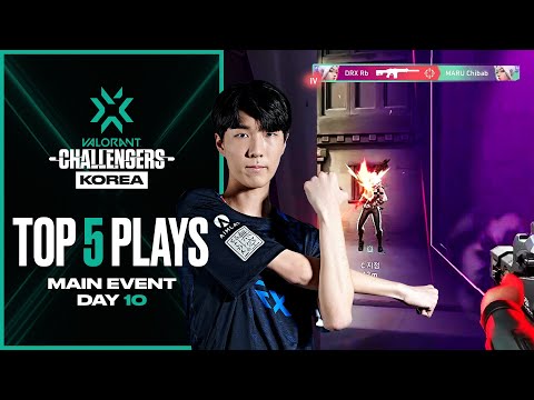 DRX Rb | Top 5 Plays of Challengers KR - Main Event Day 10