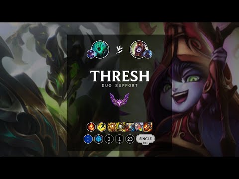 Thresh Support vs Lulu - EUW Master Patch 12.16
