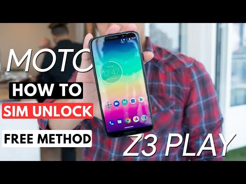 How to unlock Motorola Moto Z3 Play free