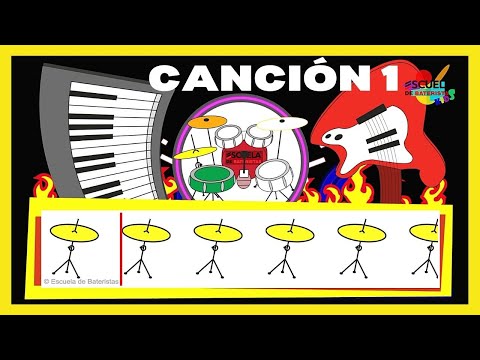 ¡Aprendamos Jugando! Canción #1 - BATERÍA PARA NIÑOS