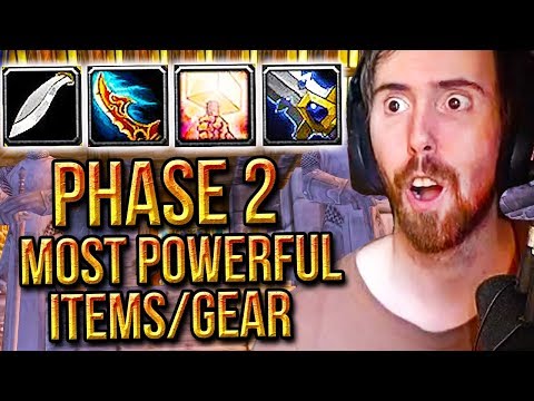 Asmongold Amazed By Classic WoW PHASE 2 Most Powerful Items & Gear - Punkrat