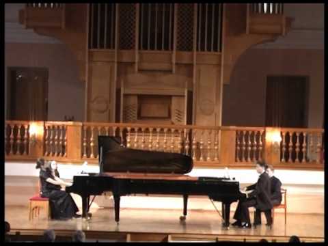 Natalia Morozova - Vitalj Younitskj S. Rachmaninoff: Suite N. 1 for Two Pianos op.5 mov.3