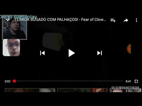 Hoje é react terror bugado com palhaços