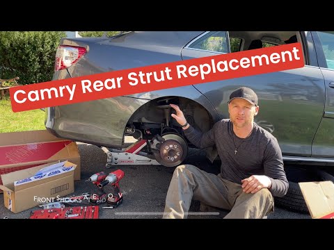 How to Replace Rear Struts on a 2012-2017 Toyota Camry (Full Step by Step Process) + Sway Bar change