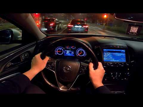 2017 Opel INSIGNIA [1.6 CDTi, 136 HP] Night POV Test drive CARiNIK