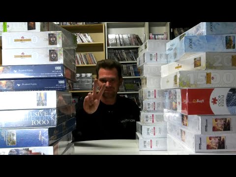 Neues Puzzle Paket bekommen mit verschiedenen Motiven