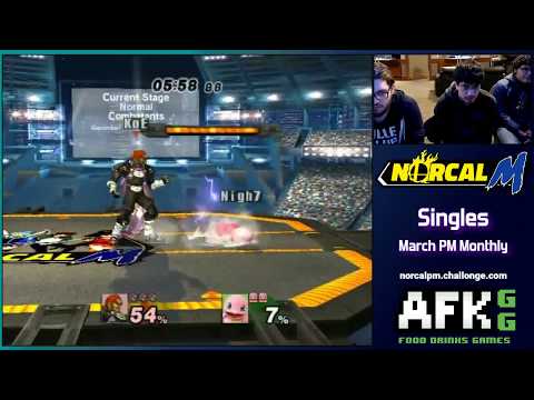 AFKgg Monthly - Night (Squirtle) vs King of Evil (Ganondorf) - Losers Quarters Project M