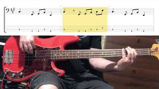 Albert King - Born Under A Bad Sign ( Bass Cover Tab In Video )