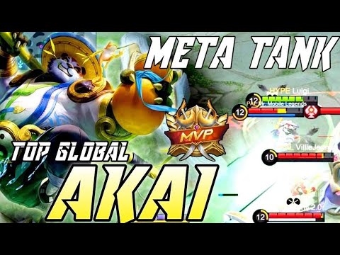 Best tank 2021! Akai rotation | Akai item build 2021 | top global Akai ~ Mobaplays
