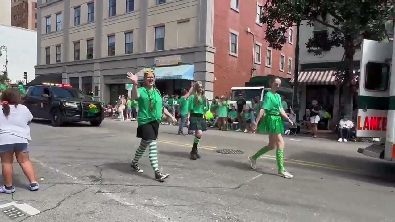 Savannah Response Medics at the 2024 200th Savannah St Patricks Day Parade