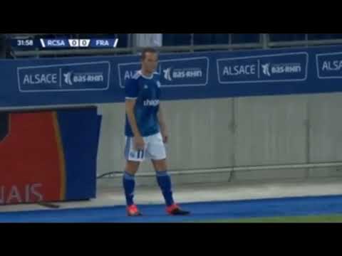 Strasbourg - Eintracht Frankfurt Goal/ 1:0 Zohi /UEFA Europa League Qualification