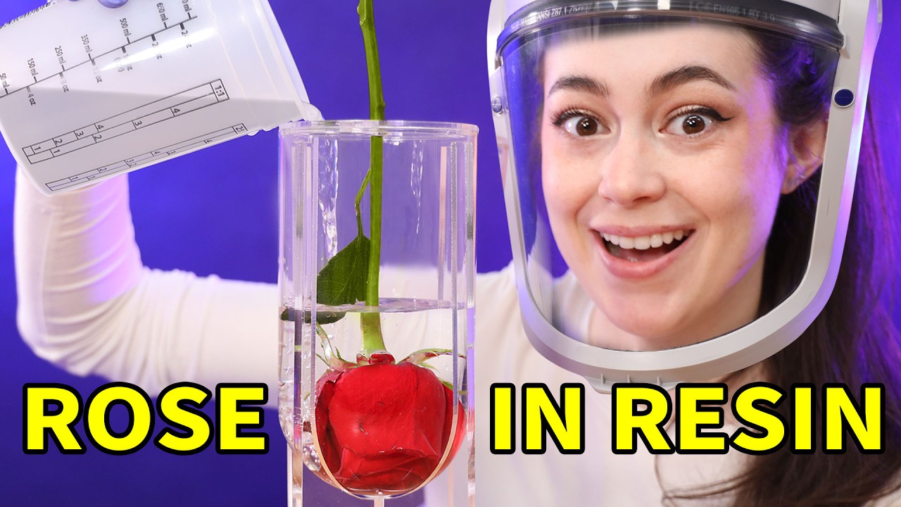 Preserving a Rose: A Tale of Resin and Challenges