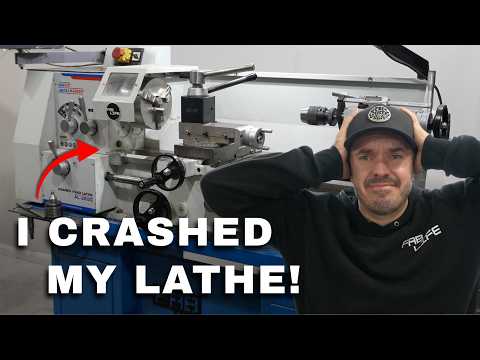 I Crashed My Lathe!