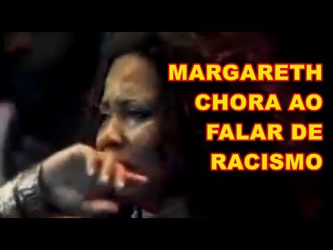 Margareth Menezes chora ao falar sobre Racismo