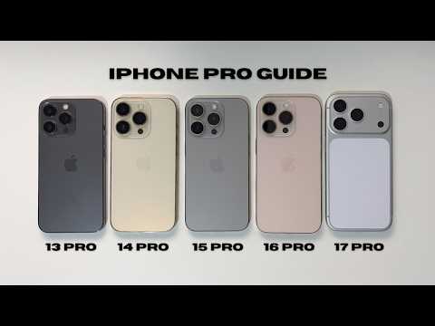 iPhone 13 Pro vs 14 Pro vs 15 Pro vs 16 Pro vs 17 Pro: Pro iPhone Buying Guide 2026