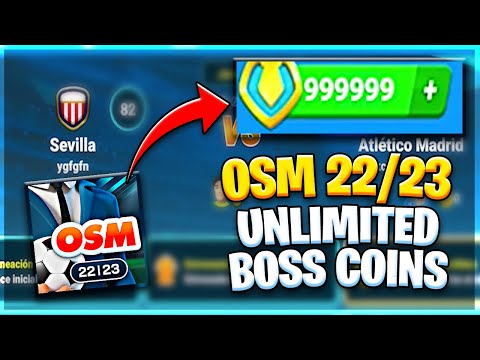 Get unlimited BOSS COINS in OSM 22/23 (Android/iOS) VERY EASY!!