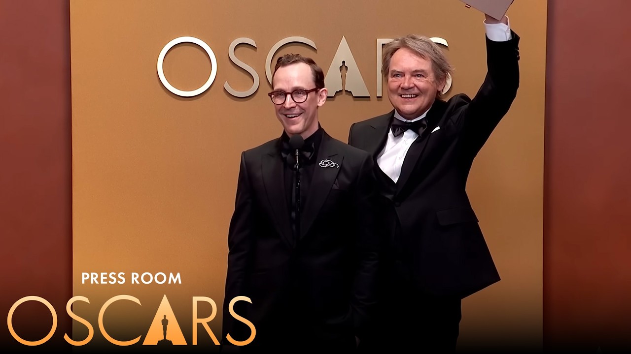 Miniature de la vidéo The Girl Who Cried Pearls Best Animated Short Film Press Room Speech | 98th Oscars (2026) du film La jeune fille qui pleurait des perles