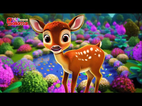 Das kleine Reh -The Little Deer | Nursery Rhymes for Children's | Galatta Kids Deutsch