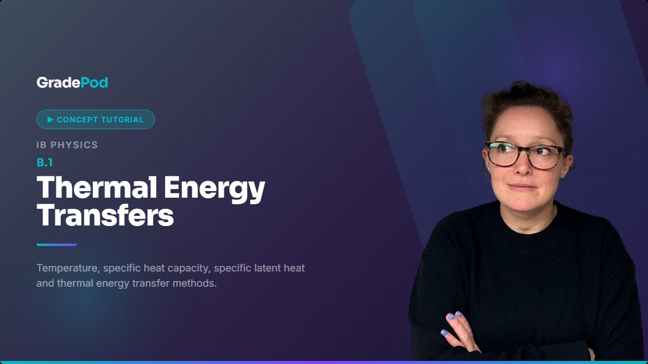 IB Physics B.1 Thermal Energy Transfers | Free Tutorial and Exam Questions