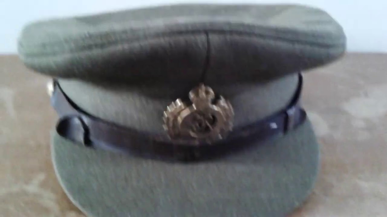WW2 British royal engineers officers cap history item