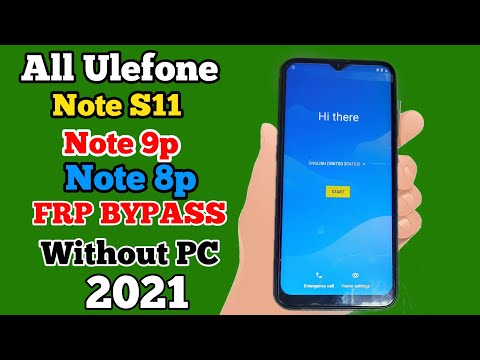 All Ulefone Android 9/10 2021 FRP Bypass Without PC |All Phone Google Account Bypass New Method 2021