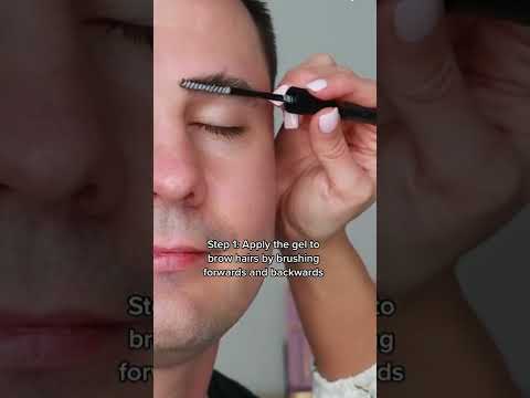 Boyfriend Eyebrow Lamination! #quickbrow #thequickflick #boyfriend