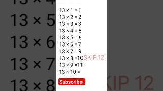 Download lagu #tabletrick #13 #table trick of 13 #पहाड़ा #१३ #shortsfeed  #easy #table #trick mp3 Download lagu #tabletrick #13 #table trick of 13 #पहाड़ा #१३ #shortsfeed  #easy #table #trick mp3