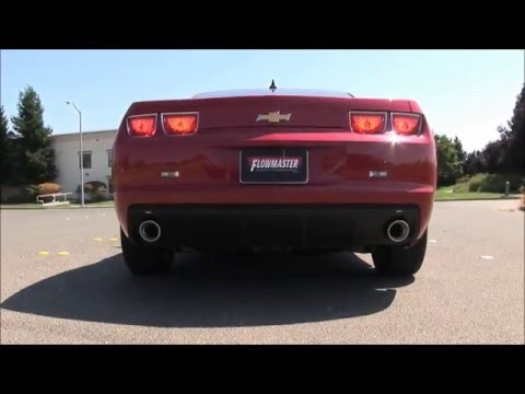 2010-2015 Camaro V6 Flowmaster 2.5\" American Thunder Axle-Back #817483