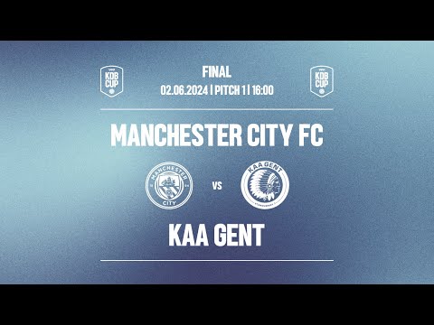 Final of the KDB Cup: Manchester City FC vs KAA Gent