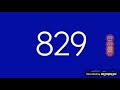 Challenge Countdown From 1000 16x Speed