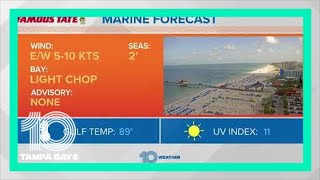 Tampa Bay Weekend Beach & Boating Report
