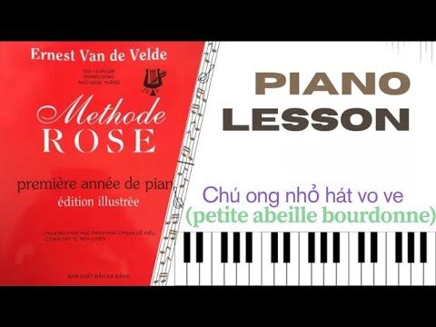 Tự học đàn theo giáo trình method rose #7 Chú ong nhỏ hát vo ve (petite abeille bourdonne)