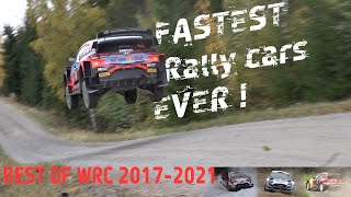 The Best of Rally WRC 2017-2021 | Flat out and Maximum Attack compilation