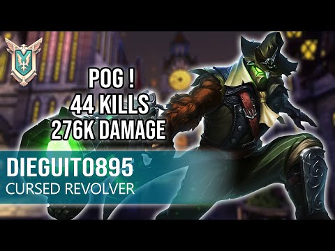 POG! 44 Kills 276K Damage dieguito895 Androxus Paladins Competitive (Master) CURSED REVOLVER