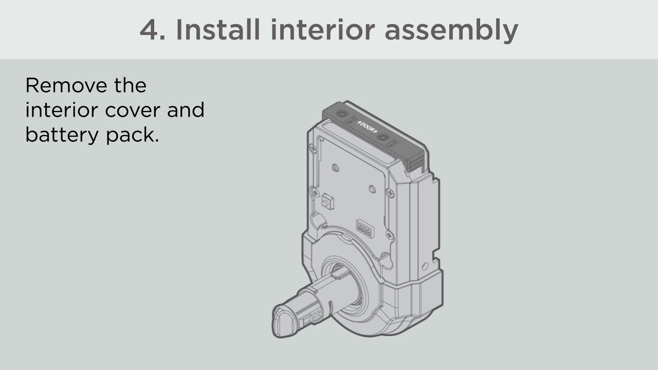 Kwikset SmartCode 911 Installation