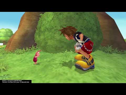 Kingdom Hearts Final Mix (PS4) Cutscene #179 Piglet Reunites with Winnie The Pooh