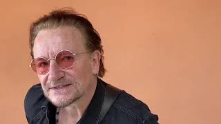 Video thumbnail for Bono's U2 Tour Played Custom Gibson ES 175 by Laurence Carpenter Memorabilia Expert