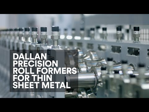 DALLAN in 60 seconds - High Efficiency Rollformers and Systems for Thin Sheet Metal Working