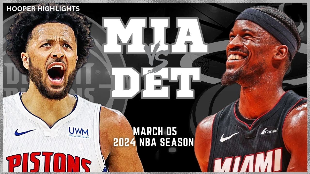 06.03.2024 | Miami Heat 118-110 Detroit Pistons