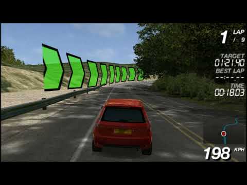 Ford Bold Moves Street Racing (PSP, 2006) - Fiesta ST gameplay