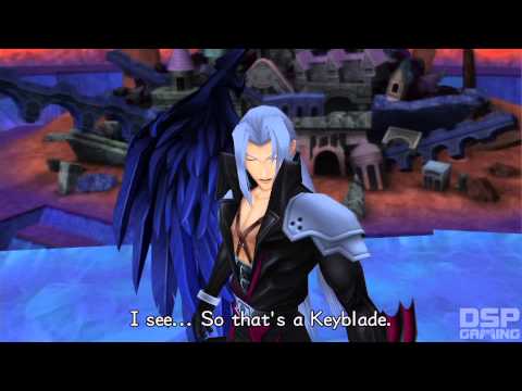 Kingdom Hearts 2 Final Mix HD playthrough pt129 - One-Winged Bastard (Sephiroth)