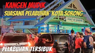 Download lagu Suasana malam di pelabuhan Sorong... mp3
