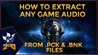 How to easily extract any game audio files from .PCK and .BNK files