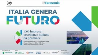 Come reagiscono le aziende di fronte alle sfide del presente? Mille imprese premiate a Italia gen...