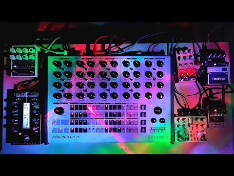Focus Lost | Perkons HD-01 + FX Pedals | Techno Live Jam | erica synths