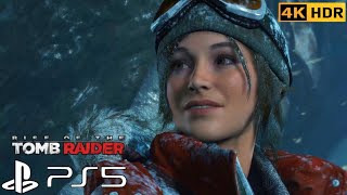 (PS5) Avalaunche Hits Lara Croft | Ultra Graphics | Rise Of The Tomb Raider | @laswellgaming 