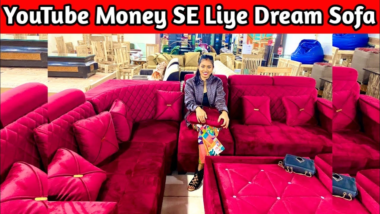 YouTube Money Se Liye Dream Sofa 🛋️ | YouTube Money Se Liye 50000 Rs Ka Sofa | Vlog | Manisha Sahu