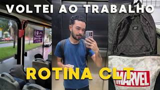 CONSEGUI UM EMPREGO! Minha volta à rotina de trabalho