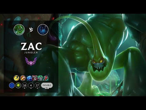 Zac Jungle vs Nocturne - EUW Master Patch 12.7