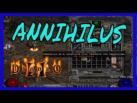 Diablo 2  🥔 ANNIHILUS 🥔 El hechizo pequeño